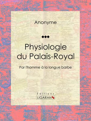 cover image of Physiologie du Palais-Royal